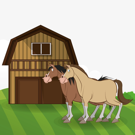 Farm concept with icon design, vector illustration 10 eps graphic.のイラスト素材