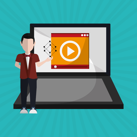 Business concept with icon design, vector illustration graphic.のイラスト素材