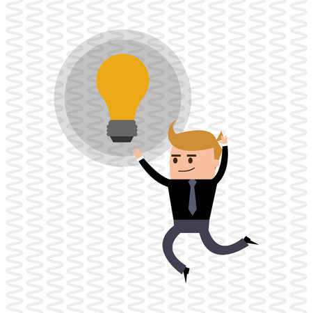 Businessman concept with icon design, vector illustration 10 eps graphic.のイラスト素材