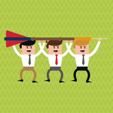 Businessman concept with icon design, vector illustration 10 eps graphic.のイラスト素材