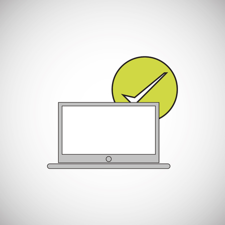 technology concept with icon design, vector illustration 10 eps graphic.のイラスト素材