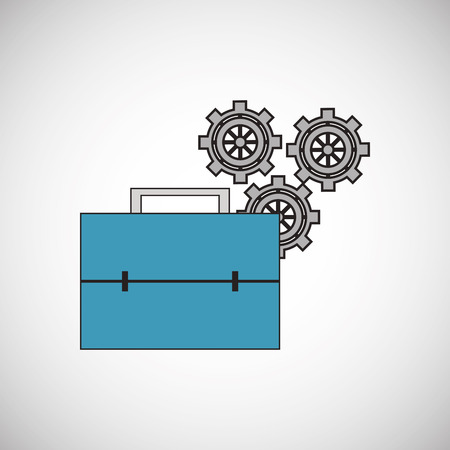 Suitcase concept with icon design, vector illustration 10 eps graphic.のイラスト素材