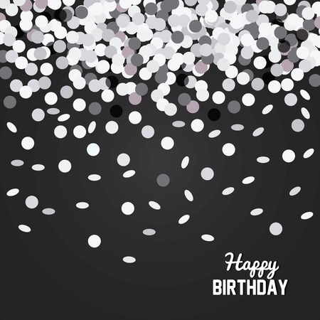 Happy birthday concept with icon design, vector illustration 10 eps graphic.のイラスト素材