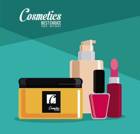 Cosmetic concept with icon design, vector illustration 10 eps graphic.のイラスト素材