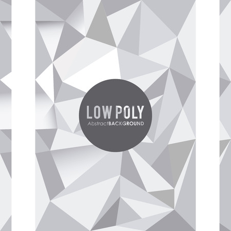 Polygonal  concept with icon design, vector illustration 10 eps graphic.のイラスト素材