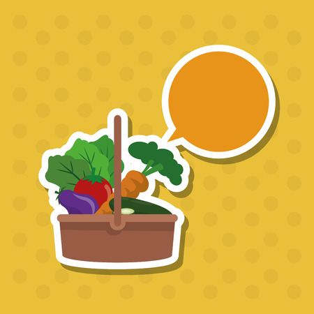 healthy food  concept with icon design, vector illustration 10 eps graphic.のイラスト素材
