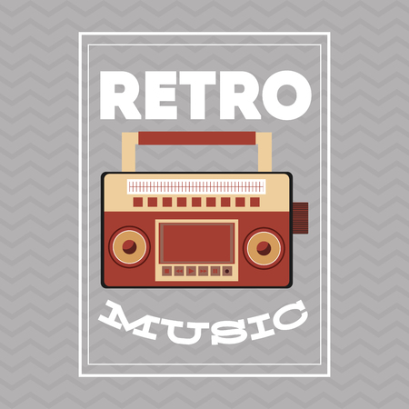 Music concept with icon design, vector illustration 10 eps graphic.のイラスト素材