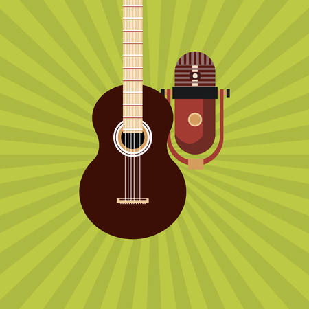 Music concept with icon design, vector illustration 10 eps graphic.のイラスト素材