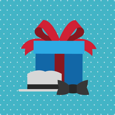 Fathers day concept with icon design, vector illustration 10 eps graphic.のイラスト素材