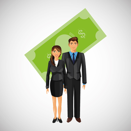 Business concept with icon design, vector illustration 10 eps graphic.のイラスト素材
