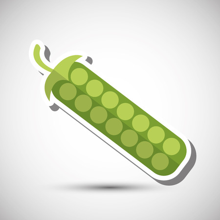 Organic food  concept with icon design, vector illustration 10 eps graphic.のイラスト素材
