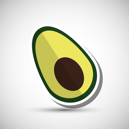 Organic food  concept with icon design, vector illustration 10 eps graphic.のイラスト素材