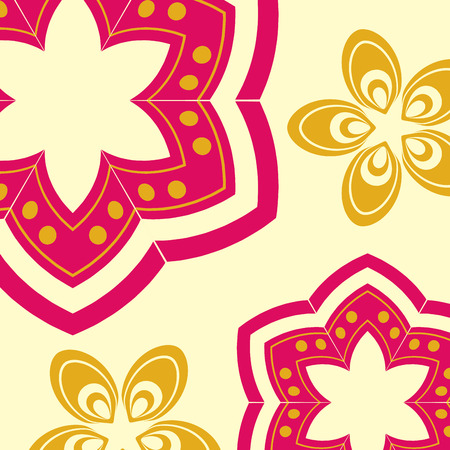 Bohemian concept with icon design, vector illustration 10 eps graphic.のイラスト素材