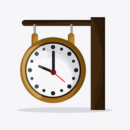 Time concept with icon design, vector illustration 10 eps graphic.のイラスト素材