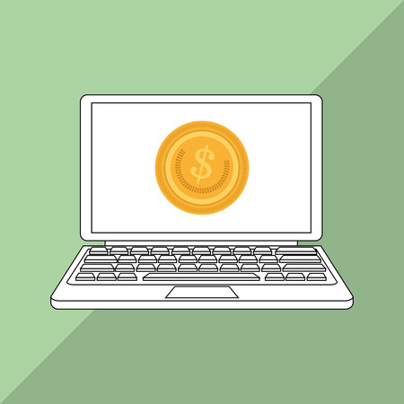 Money concept with icon design, vector illustration 10 eps graphic.のイラスト素材