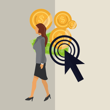 Business concept with icon design, vector illustration 10 eps graphic.のイラスト素材