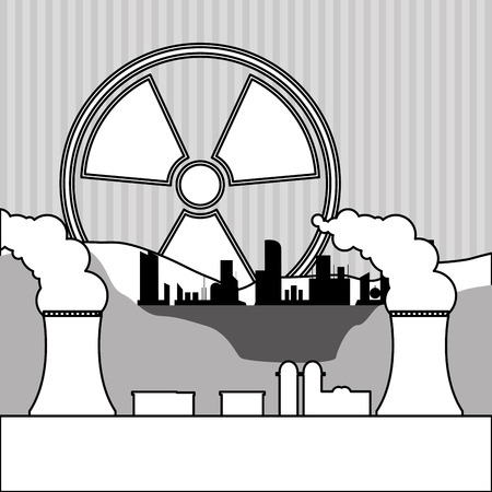 Industry concept with icon design, vector illustration 10 eps graphic.のイラスト素材