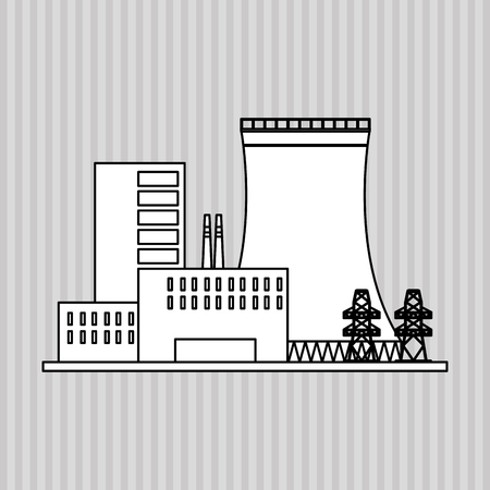 Industry concept with icon design, vector illustration 10 eps graphic.のイラスト素材