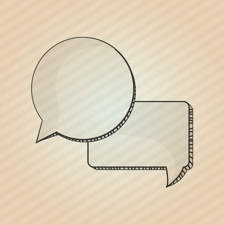 Communication concept with icon design, vector illustration 10 eps graphic.のイラスト素材