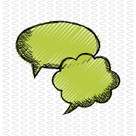 Communication concept with icon design, vector illustration 10 eps graphic.のイラスト素材