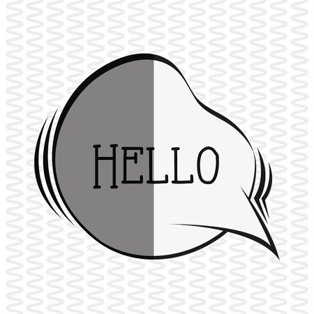 Communication concept with icon design, vector illustration 10 eps graphic.のイラスト素材