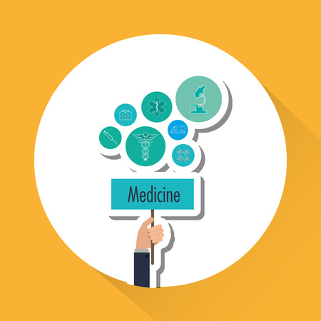 medical concept with icon design, vector illustration 10 eps graphic.のイラスト素材