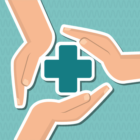 medical concept with icon design, vector illustration 10 eps graphic.のイラスト素材