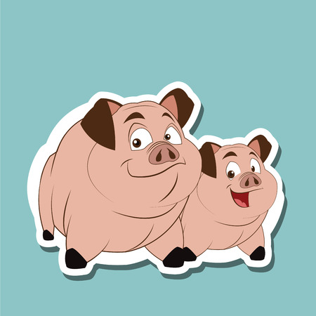 Farm concept with icon design, vector illustration 10 eps graphic.のイラスト素材