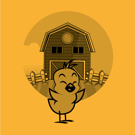 Farm concept with icon design, vector illustration 10 eps graphic.のイラスト素材