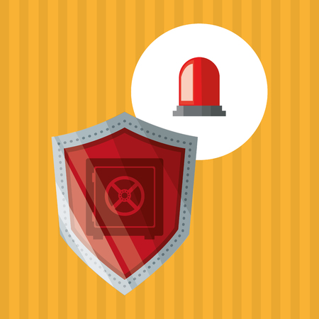 Security concept with icon design, vector illustration 10 eps graphic.のイラスト素材
