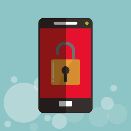 Cyber Security Antivirus concept with icon design, vector illustration 10 eps graphic.のイラスト素材