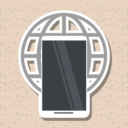 Internet of things concept with icon design, vector illustration 10 eps graphic.のイラスト素材