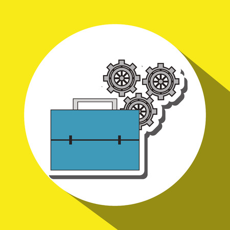 Suitcase concept with icon design, vector illustration 10 eps graphic.のイラスト素材