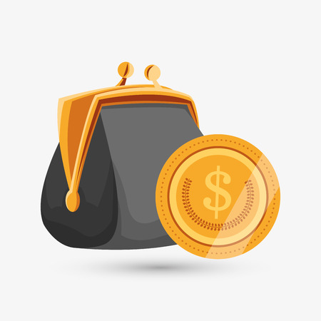Money concept with icon design, vector illustration 10 eps graphic.のイラスト素材