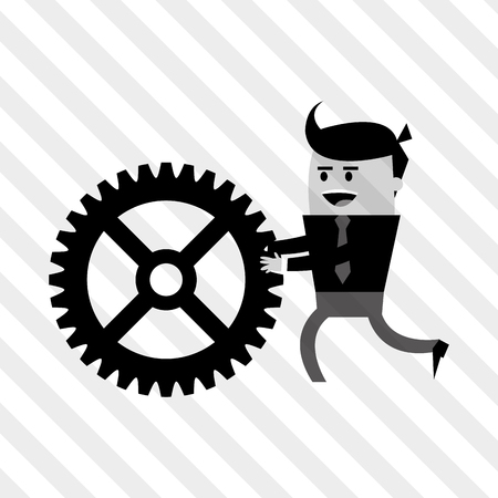 Businessman concept with icon design, vector illustration 10 eps graphic.のイラスト素材