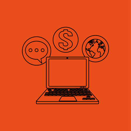 Social media concept with icon design, vector illustration 10 eps graphic.のイラスト素材