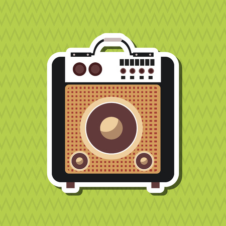Music concept with icon design, vector illustration 10 eps graphic.のイラスト素材