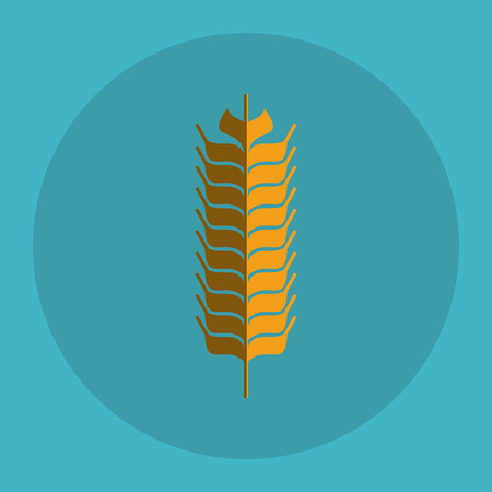Wheat  concept with icon design, vector illustration 10 eps graphic.のイラスト素材