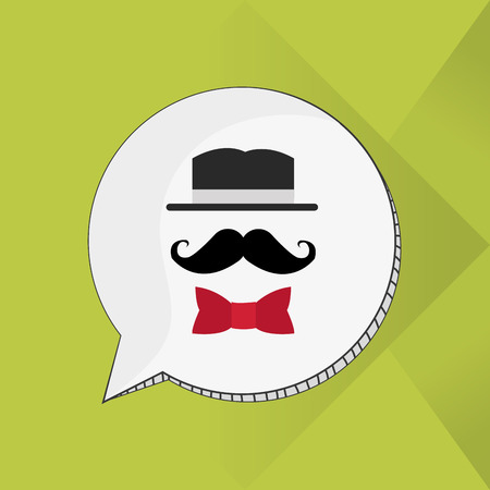 Fathers day concept with icon design, vector illustration 10 eps graphic.のイラスト素材