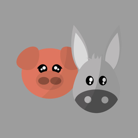 Animal concept with icon design, vector illustration 10 eps graphic.のイラスト素材