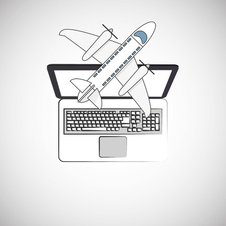 Travel concept with icon design, vector illustration 10 eps graphic.のイラスト素材