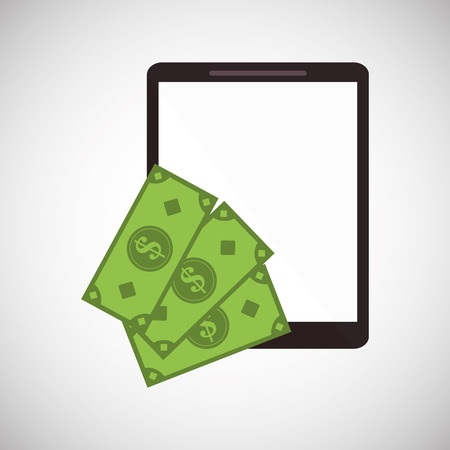 Money concept with icon design, vector illustration 10 eps graphic.のイラスト素材