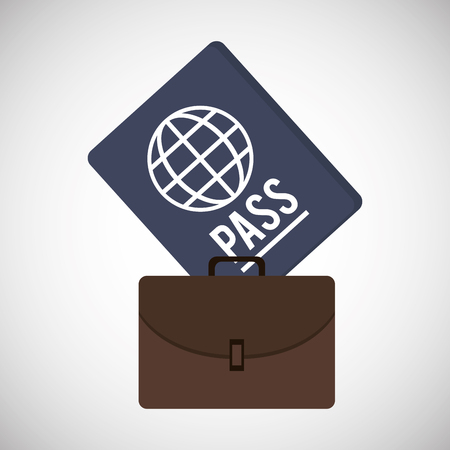 Travel concept with icon design, vector illustration 10 eps graphic.のイラスト素材