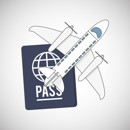 Travel concept with icon design, vector illustration 10 eps graphic.のイラスト素材