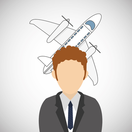 Travel concept with icon design, vector illustration 10 eps graphic.のイラスト素材