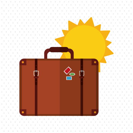 Travel concept with icon design, vector illustration 10 eps graphic.のイラスト素材