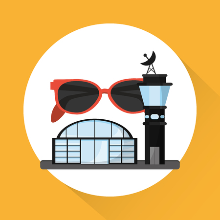 Travel concept with icon design, vector illustration 10 eps graphic.のイラスト素材
