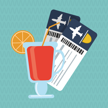 Travel concept with icon design, vector illustration 10 eps graphic.のイラスト素材