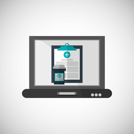 Medical care concept with icon design, vector illustration 10 eps graphic.のイラスト素材