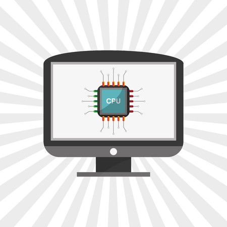 Technology concept with icon design, vector illustrationのイラスト素材